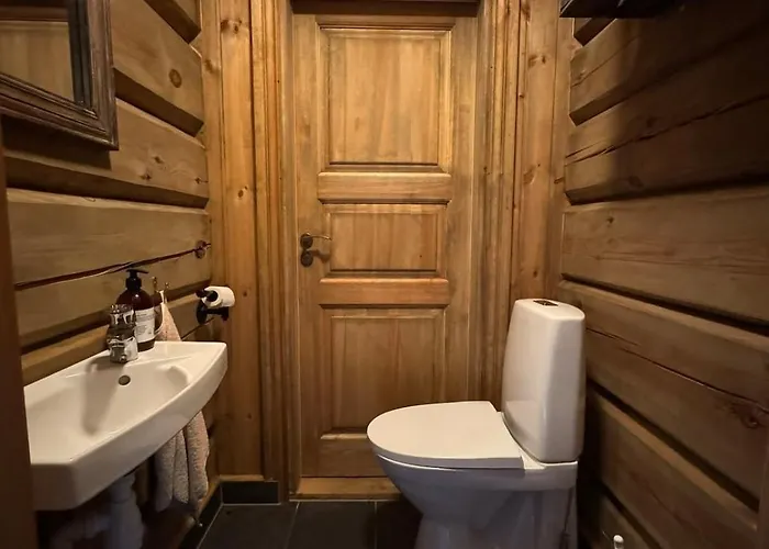 Lovely Log At בית נופש Lifjell