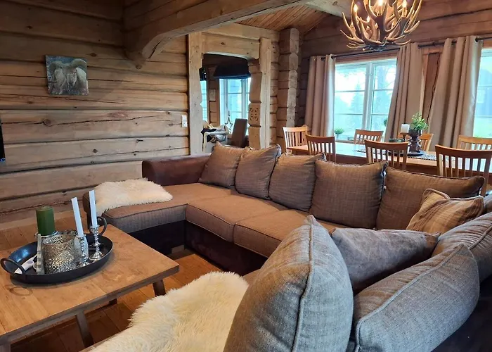 Lovely Log At Ferienhaus Lifjell